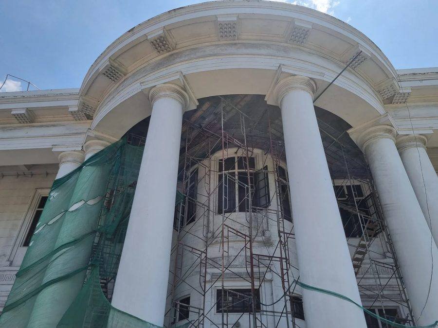 Colombo Municipal Council CMC heritage building concrete repair and waterproofing restoration Sri Lanka