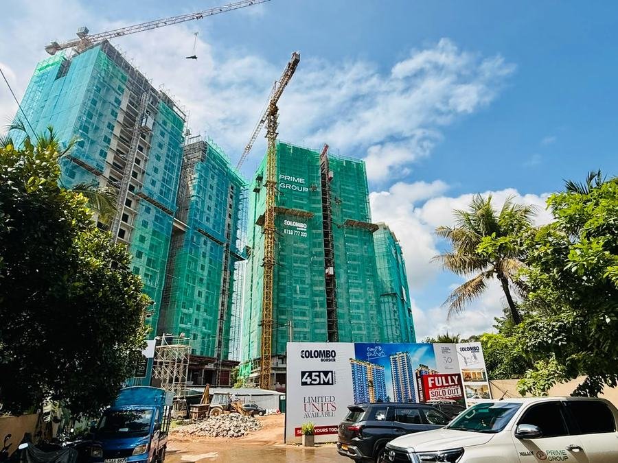 The Colombo Border Prime Group Peliyagoda apartment waterproofing bathrooms balconies rooftop Sri Lanka