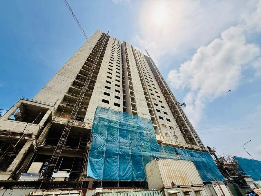 Elliot Place Housing Project Access Engineering PLC Colombo crack rectification bathroom balcony rooftop waterproofing
