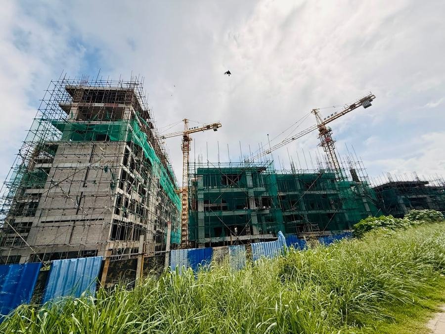 700 housing units Applewatta China Railway 25th Bureau UDA Sri Lanka waterproofing bathrooms balconies rooftops